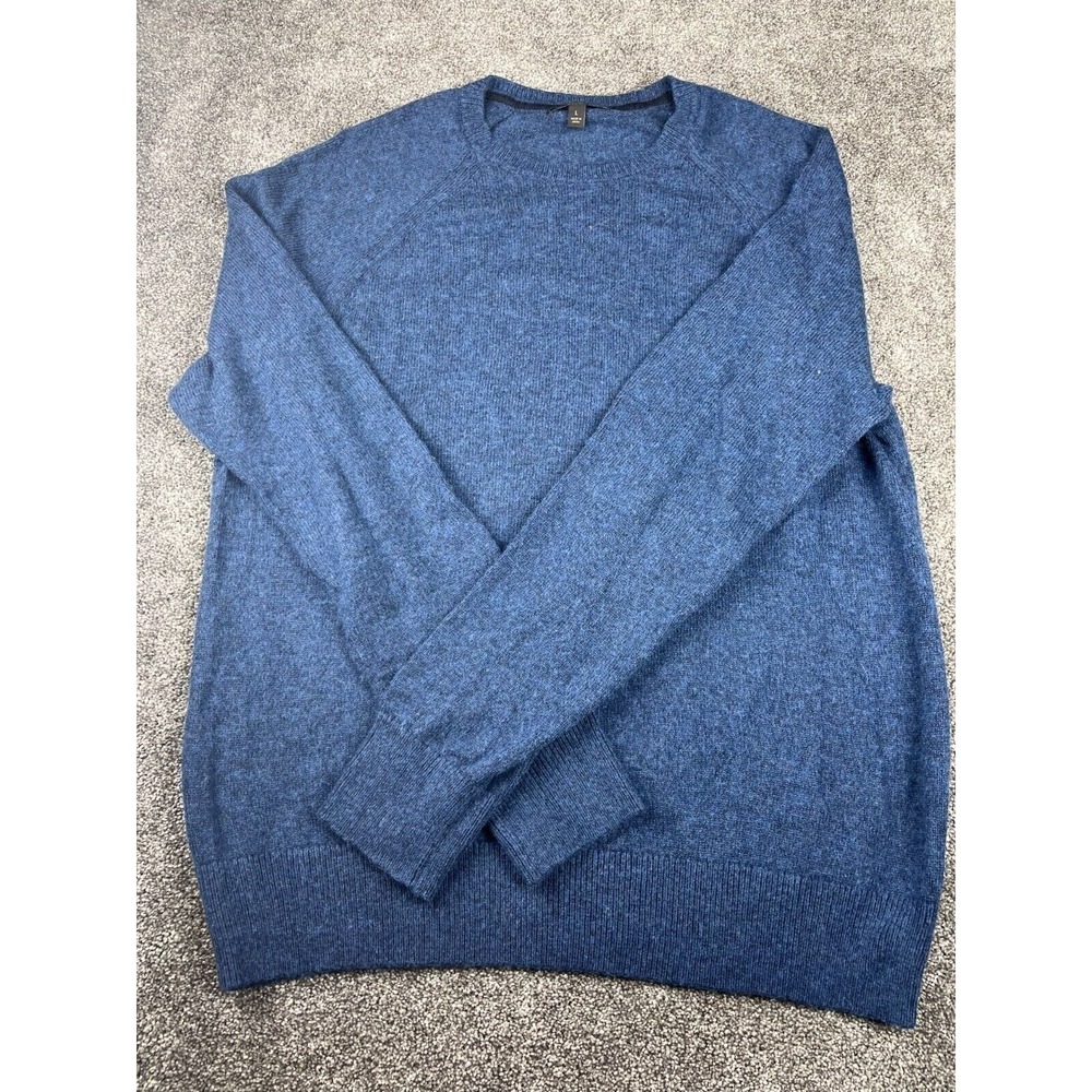 Banana Republic Sweater Adult L Large Blue Long Sleeve Crew Neck Lightweight